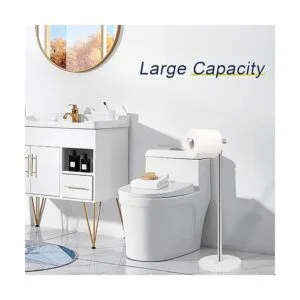 NearMoon Soporte para papel higiénico de baño moderno_3