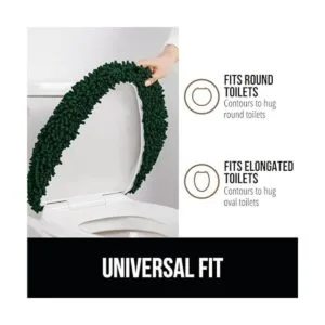 Gorilla Grip Funda para tapa de inodoro de baño de_4