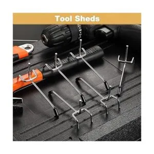 Paquete de 100 ganchos para tablero de clavijas con punta_7