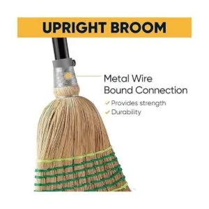 Yocada Escoba de maíz de alta resistencia para interiores_4