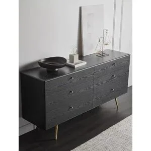 Papel tapiz de madera negra de 24 x 118 pulgadas papel de_5