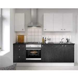 Papel tapiz de madera negra de 24 x 118 pulgadas papel de_6