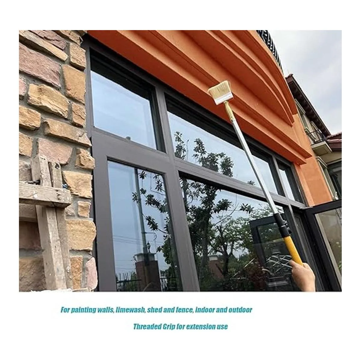 Magimate Juego de 3 pinceles de pintura de bloque de tinte_5