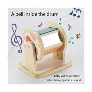 Twefex Tambor giratorio Montessori juguetes Montessori_3