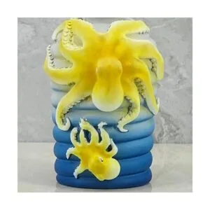 YHHRESINKING Dispensador de jabón de resina pulpo para_6