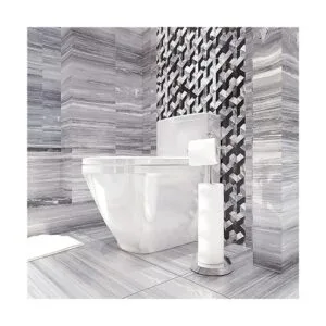 ROLABAM Soporte de papel higiénico pesado con función de_5