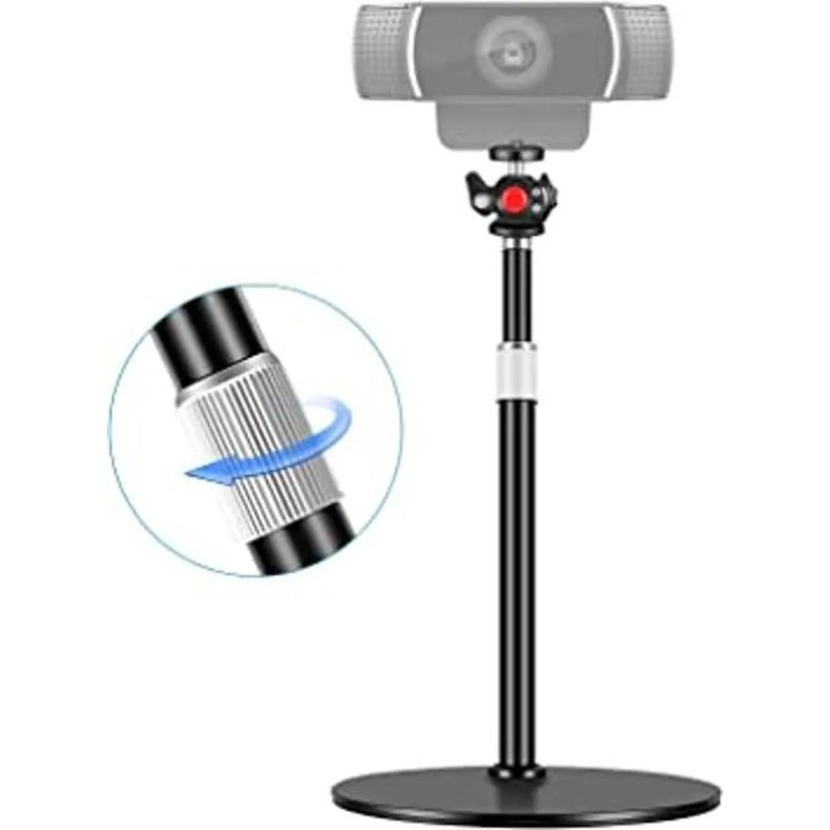 Nycetek Soporte de trípode de cámara web para escritorio_1