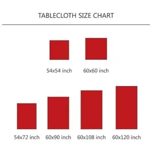 ALAZA Mantel rectangular para mesa de comedor diseño de_7