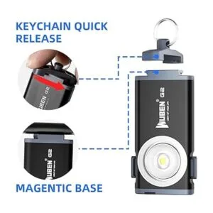 WUBEN Mini llavero G2 linterna de bolsillo recargable de_4