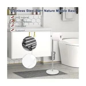 NearMoon Soporte para papel higiénico de baño moderno_5