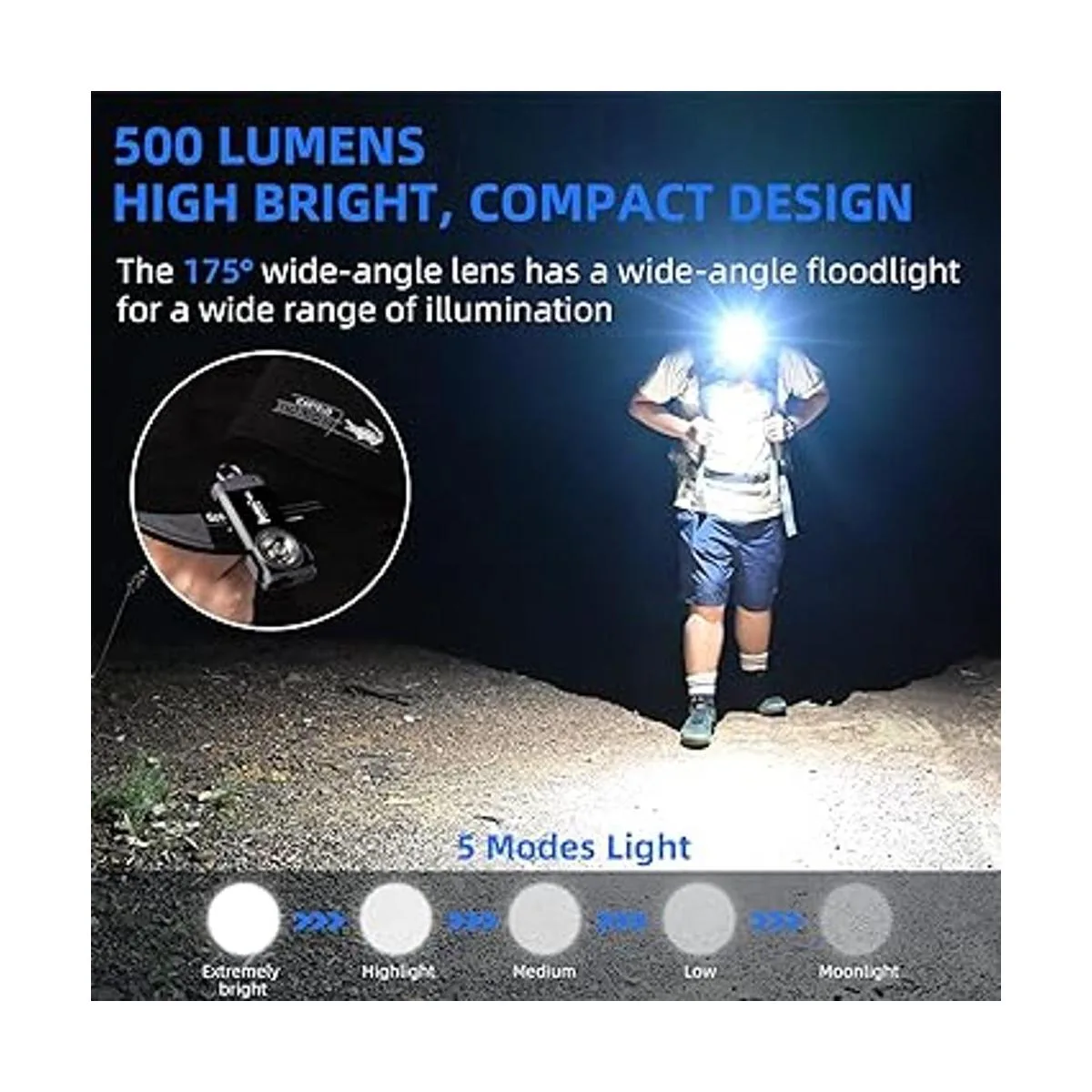 WUBEN Mini llavero G2 linterna de bolsillo recargable de_3