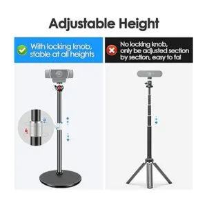 Nycetek Soporte de trípode de cámara web para escritorio_2