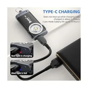WUBEN Mini llavero G2 linterna de bolsillo recargable de_5