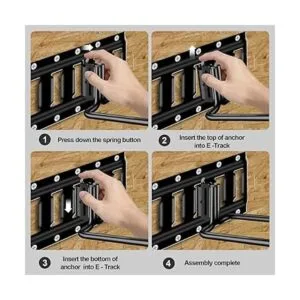 ETrack Percha de gancho en J con anclaje de amarre para_4