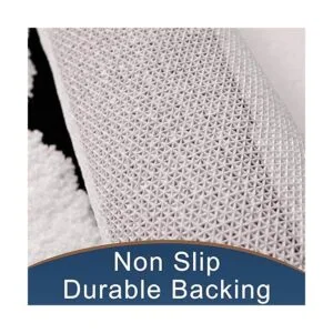 Alfombras de baño en blanco y negro tapete de baño_3