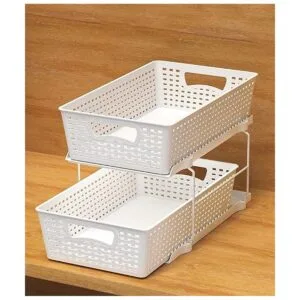 SimpleHouseware Bandeja organizadora de baño de 2_6