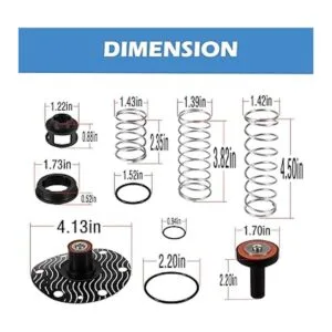 Kit de reparación completo para Zurn Wilkins 975XL y_7