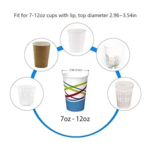 LBTING Dispensador de tazas enfriador de agua soporte de_3