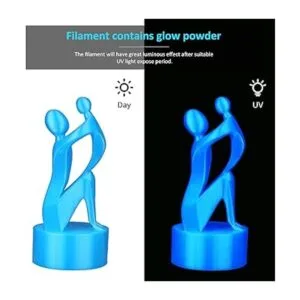 Dikale PLA Filamento para impresora 3D color azul_2