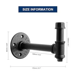 NearMoon Paquete de 3 ganchos para albornoz de baño y_2