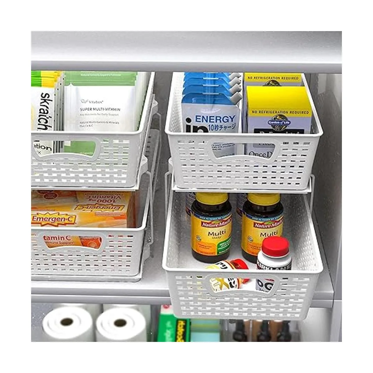 SimpleHouseware Bandeja organizadora de baño de 2_2