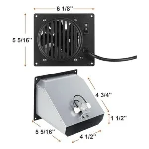 Ventilador de calentador de pared para calentador de pared_2