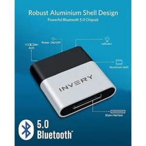 INVERY DockLinQ Pro Bluetooth 5.0 Adapter Receiver for_2