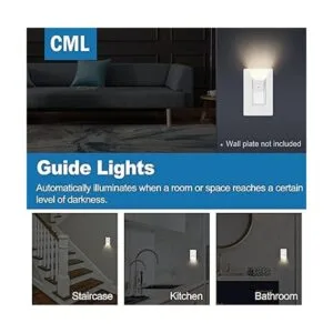 Paquete de 5 interruptores de luz iluminados CML_5