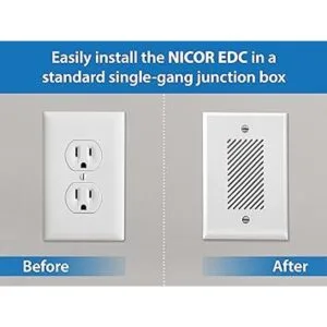 NICOR Lighting EDC1120WH1 EDC Kit de timbre electrónico_4