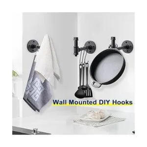 NearMoon Paquete de 3 ganchos para albornoz de baño y_6