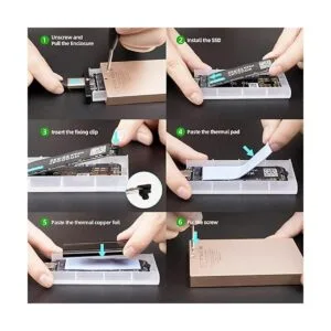 SANZANG M.2 NVME SSD gabinete para juegos USB 3.1 Gen 2_6