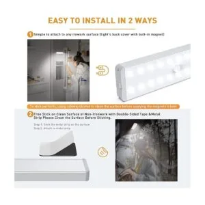 Luz LED para armario 20 luces LED regulador USB_5