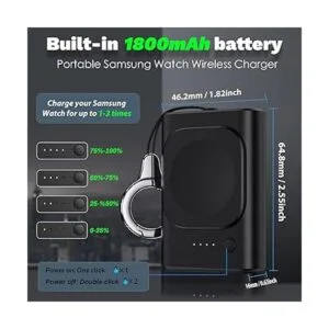 Cargador de reloj para Samsung Watch 5 cargador portátil_3