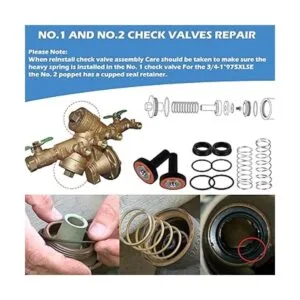 Kit de reparación completo para Zurn Wilkins 975XL y_5