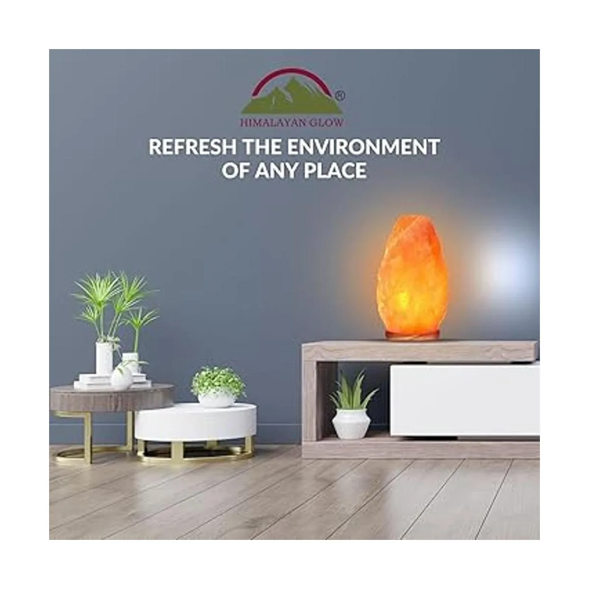 Himalayan Glow Crystal Lámpara de sal_5