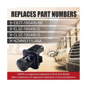 FEXON Cámara de respaldo de visión trasera para Ford F150_3