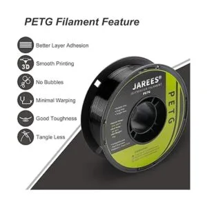 JAREES Petg Filamento de 175 pulgadas con superficie de_2