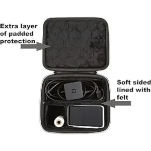 2TUFF Estuche cuadrado para lector Se adapta a cargador_2