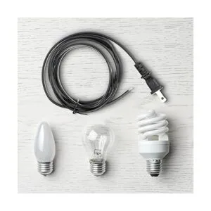 Paquete de 10 cables de lámpara de repuesto cable de luz_5