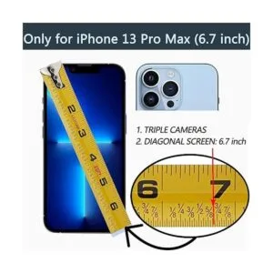 LAMEEKU Funda tipo cartera compatible con iPhone 13 Pro_2