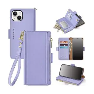 Antsturdy Funda tipo cartera para iPhone 14 Plus 5G de 6.7_1