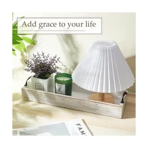 Paquete de 2 bandejas de madera rústica para servir largas_6