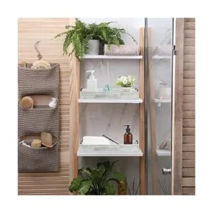 Paquete de 2 bandejas de madera rústica para servir largas_7