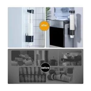 LBTING Dispensador de tazas enfriador de agua soporte de_5