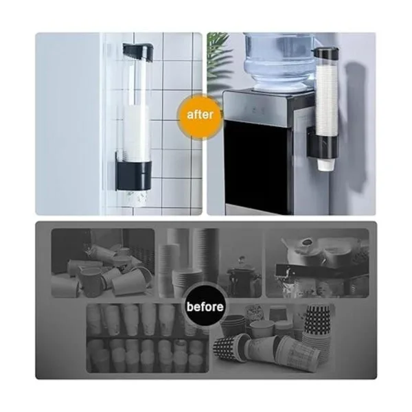 LBTING Dispensador de tazas enfriador de agua soporte de_5