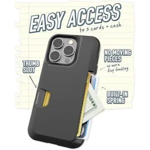 Smartish Funda tipo cartera para iPhone 14 Pro Wallet_2