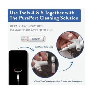 PurePort Kit de limpieza multiherramienta para iPhone_4