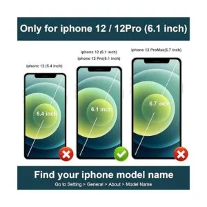 Folosu Compatible con iPhone 1212 Pro cartera con_2