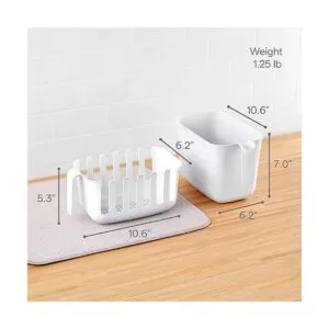 YouCopia DryStore Juego de escurridor y contenedores_4