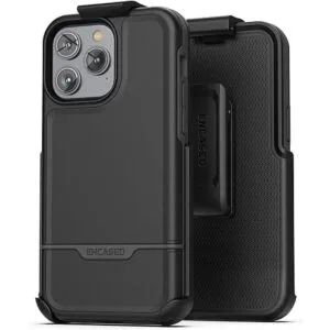 Encased Funda Rebel diseñada para iPhone 14 PRO con clip_1